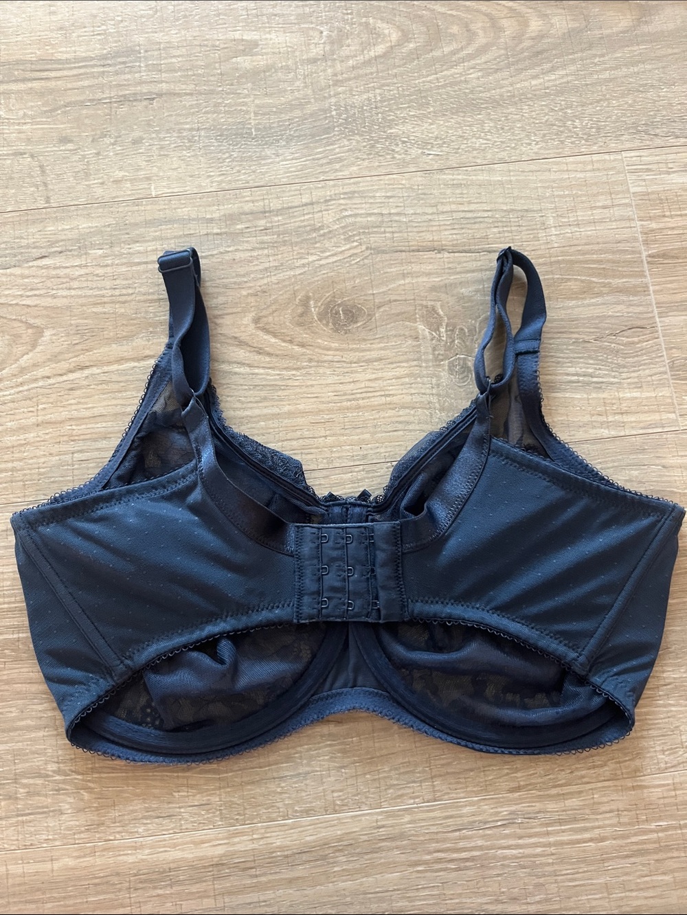 Wacoal Retro Chic 36G Lace Underwire Bra -NWOT Blue Style 855186 - Picture 3 of 4